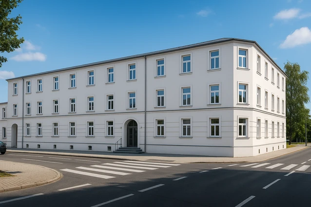 Budynek biurowo-usługowy przy ul. Sikorskiego 9-11 w Pile